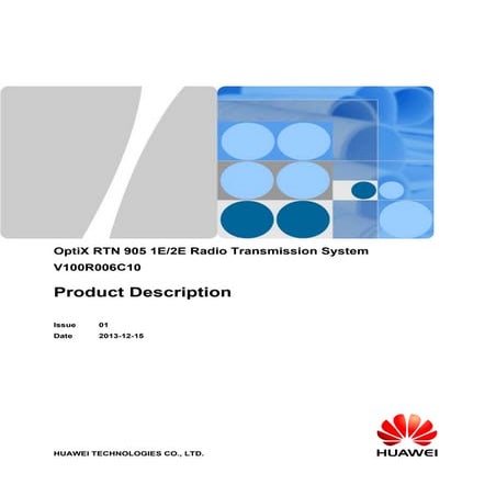 Microwave Huawei RTN Hardware Structure | PDF
