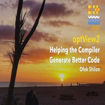 OptView2 - C++ on Sea 2022