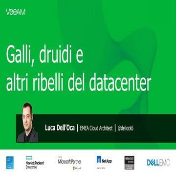 Luca dell'oca - italian vmug usercon 2017 