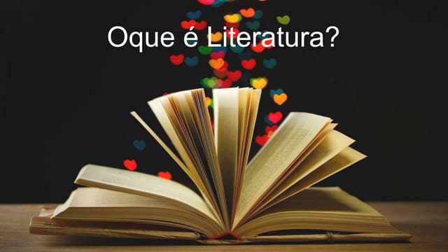 Oque é literatura?