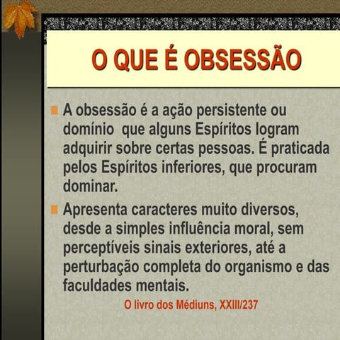 o que é obsessão.ppt