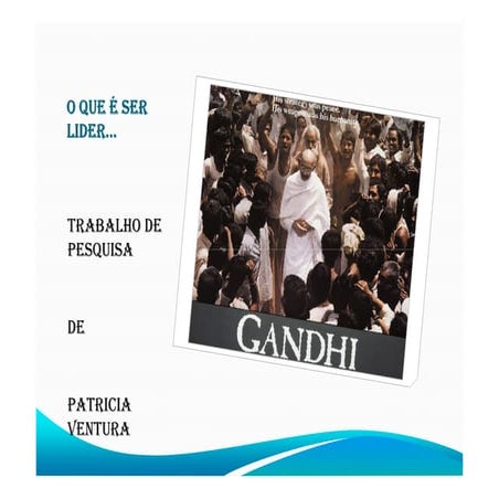 O que é ser lider.ppt [modo de compatibilidade]