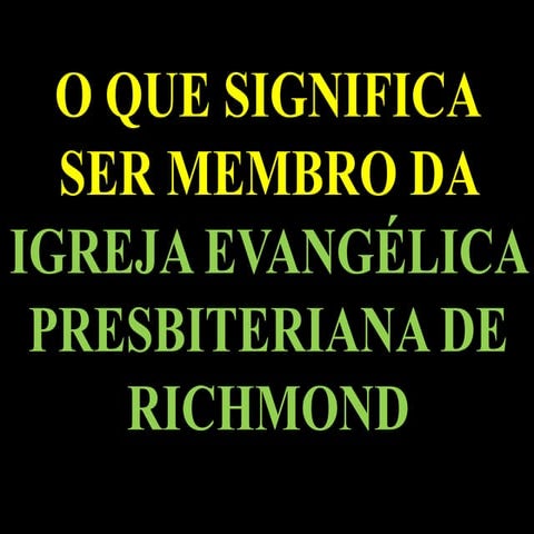 O que significa ser membro da fpcr