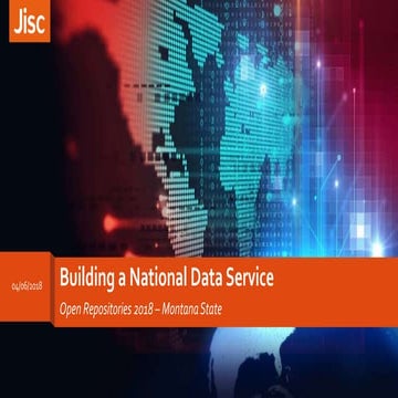 Building a National Data Service Open Repositories 2018