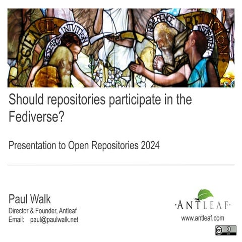 Should Repositories Participate in the Fediverse?