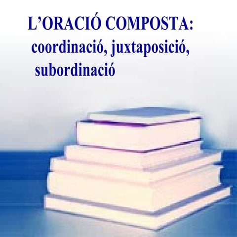 Oració composta