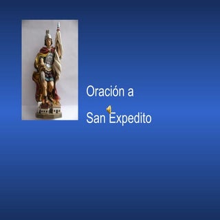 Oración a san expedito