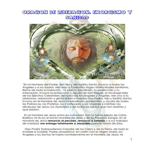 Oraciones de Liberación y Sanación | PDF