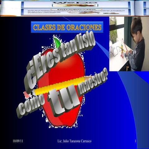 Oraciones clases 5º