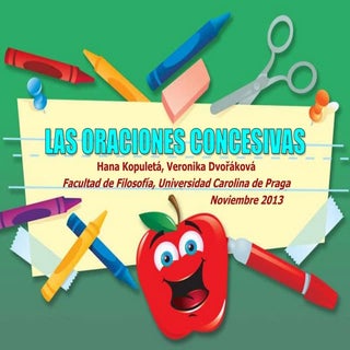 Oraciones concesivas