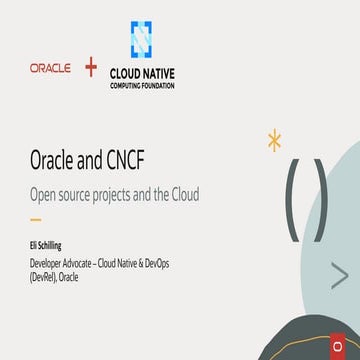 Oracle CNCF Meetup Malaga - Build CNCF projects in OCI