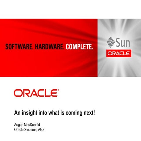 Oracle Systems _ Angus MacDonald _ An insight into what is coming next!.pdf