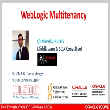 Oracle WebLogic Multitenancy, Partitions and Resource Sharing... How it works?