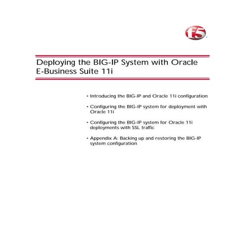 Oracle11i bigip45-dg