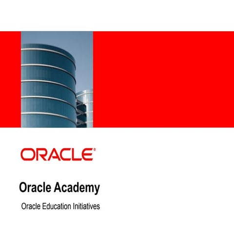 Oracle Academy partnership with Nigeria