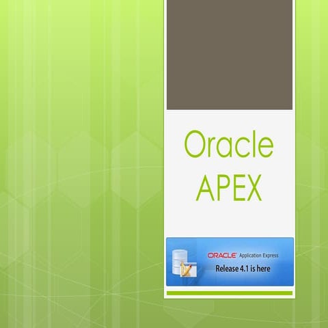 Oracle APEX