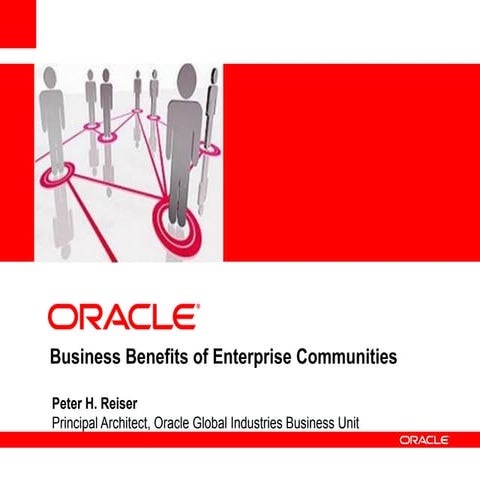 Business Benefits of Enterprise Communities