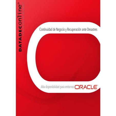 Oracle Continuidad de Negocio