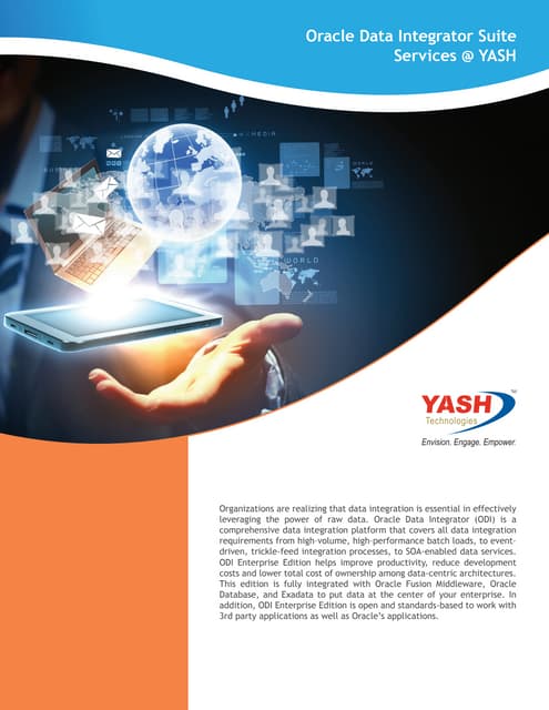 Oracle data integrator suite services