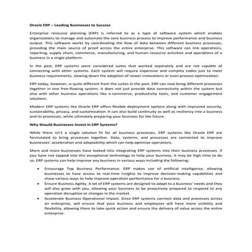 Oracle ERP – Leading Businesses to Success.pdf