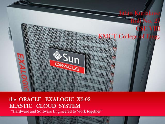 Oracle Exalogic X3-02 Elastic Cloud System
