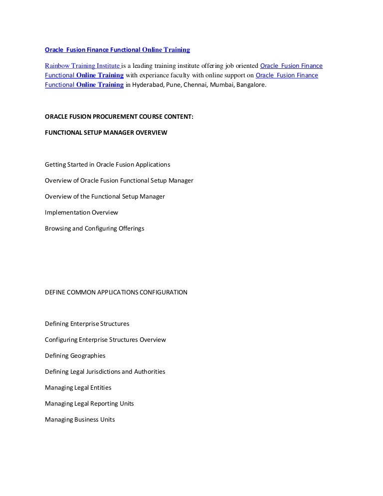 oracle-fusion-finance-functional-training