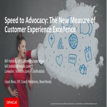 Speed to Advocacy: The New Measure of Customer Experience Excellence