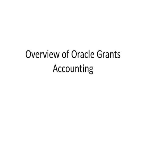 Oracle grants accounting 18