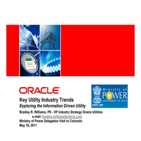 Oracle India Mop Delegation Visit to Colorado 051611