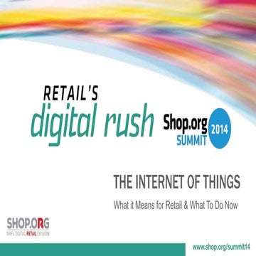 Internet of Things for Retailers