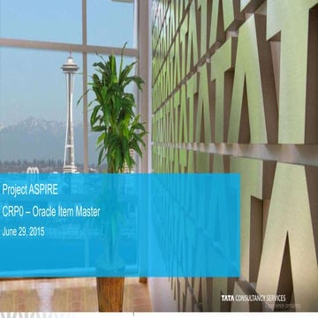 Oracle item master crp-0 (2) | PPTX | Technology & Computing