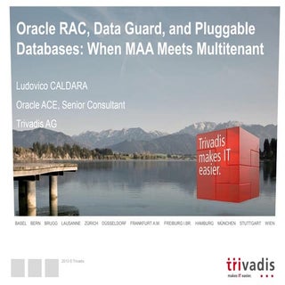 Oracle RAC, Data Guard, and Pluggab...