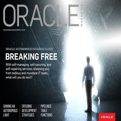 Oracle magazine November December 2018