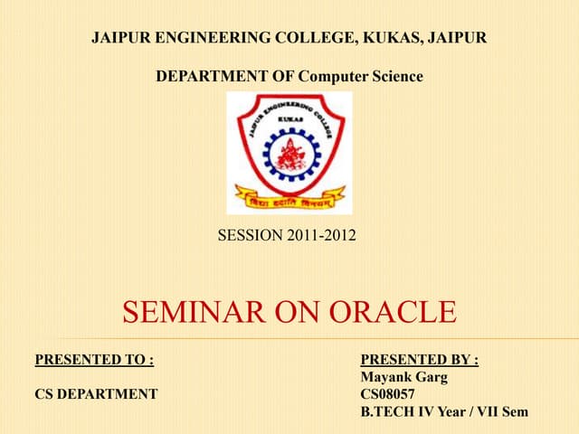 Oracle Database