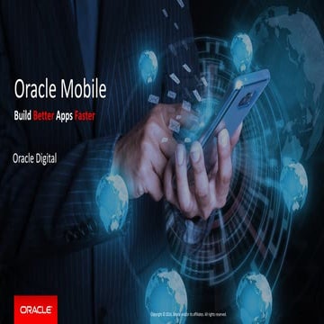 Quick Look on Oracle Mobile