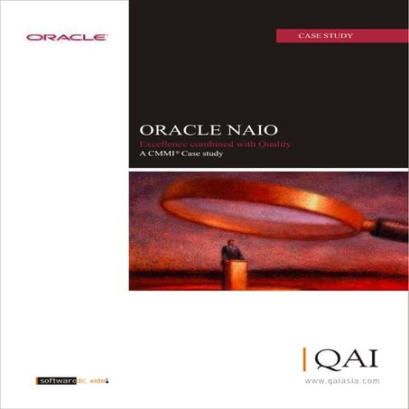 Oracle-NAIO: A CMMI based Process Improvement