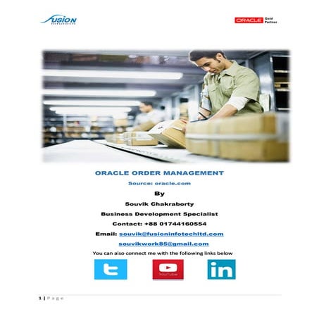 Oracle order management v1
