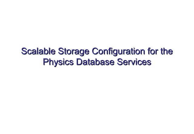 Oracle real application_cluster | PPT