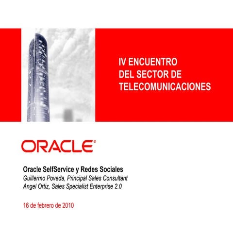 Oracle Self Service Webcenter Soa Telco V 5