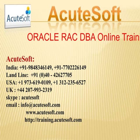Oracle siebel online training