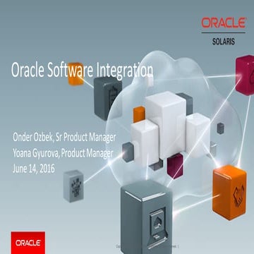 Oracle Solaris Software Integration | PPT