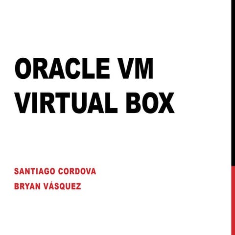 Oracle vm virtual box