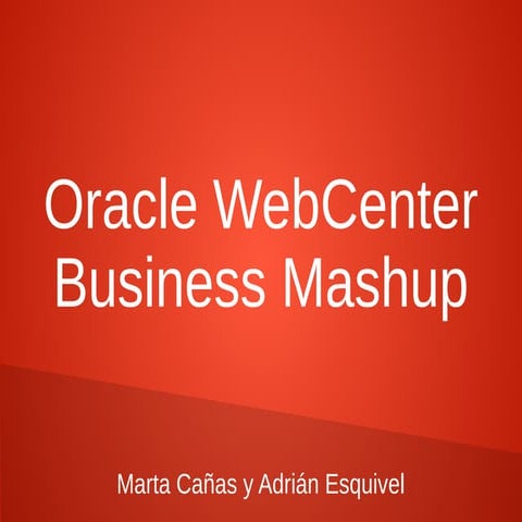 Oracle WebCenter