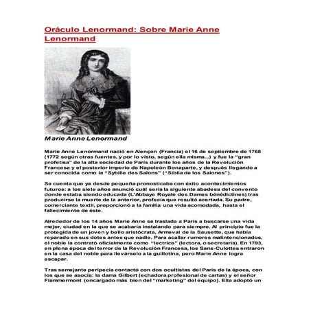 Oraculo lenormand cartas y tiradas