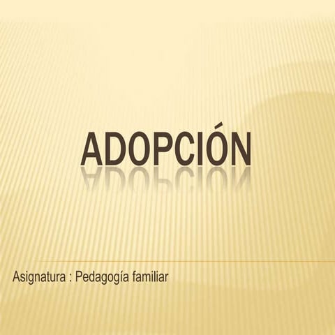 Adopcion 