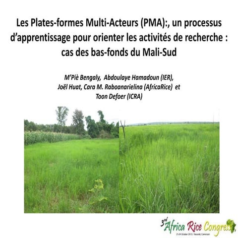 Th5_un processus d’apprentissage pour orienter les activités de recherche : c...