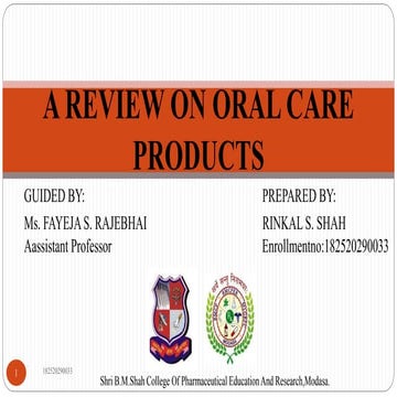 oral care products.pptx