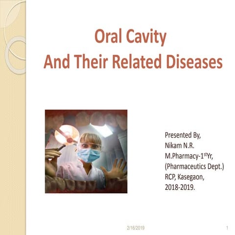 Oral cavity ppt