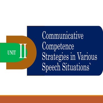 Oral communication Unit 2 