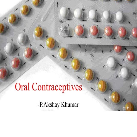 Oral contraceptives